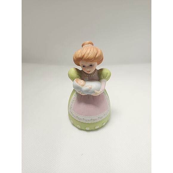 Avon PORCELAIN BELL A Mother's Love 1988 MOTHERS DAY - Picture 1 of 6
